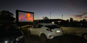 Drive-in movies back on the big screen