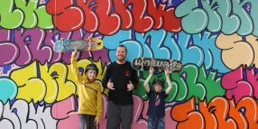 CoCreate mural finds 'perfect' home