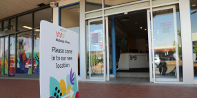 New look for Wodonga Library's temporary home