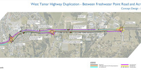 West Tamar Highway Corridor Improvement Project - Launceston to Legana