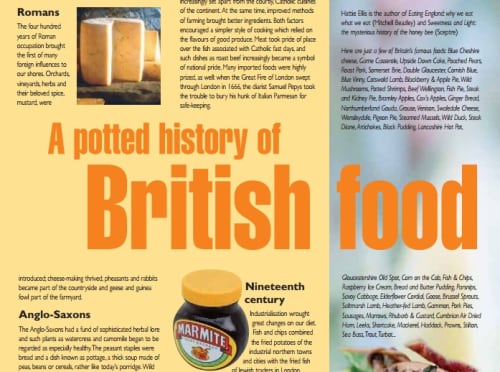 A potted history of British food