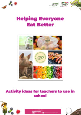 Helping Everyone Eat Better Teaching Activity Ideas