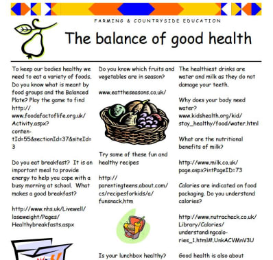 Balance of good health