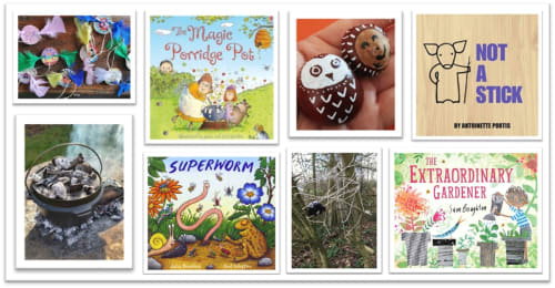 Books and Activities to Share Outdoors