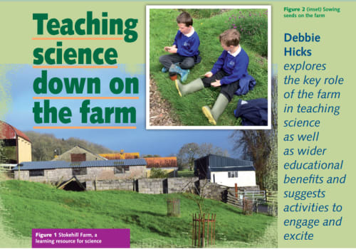 Teaching Science down on the farm