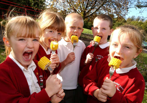 Please be positive - six ways to discover British food with kids