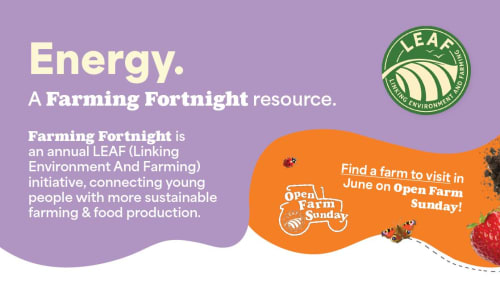 Energy - Sustainable Farming