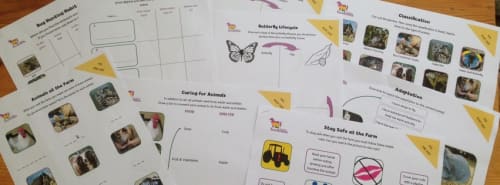 Rare Breeds Centre - Farm trail sheets, Worksheets and Nature-based Activity Packs