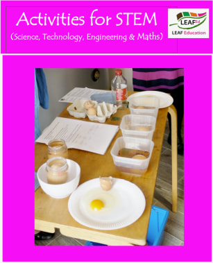 Activities for STEM(Science, Engineering, Technology and Maths) - home educator version