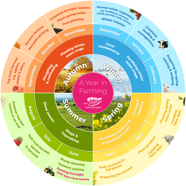 A Year in Farming Calendar (UK)