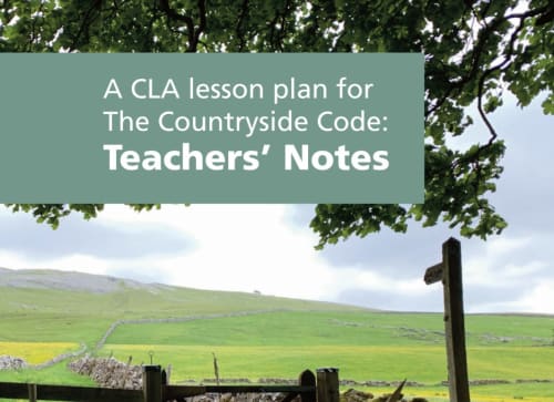 Countryside Code Lesson Plan | Teaching Resources | Countryside Classroom