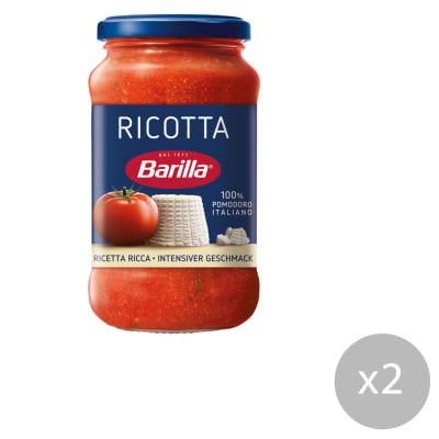 2 sauces rouges Barilla