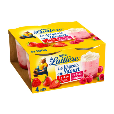 Gamme de yaourts et desserts La Laitière