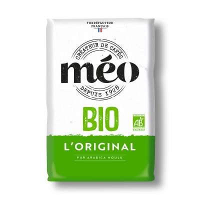 Méo – Café moulu 500g ou 1kg 1 € DE RÉDUCTION