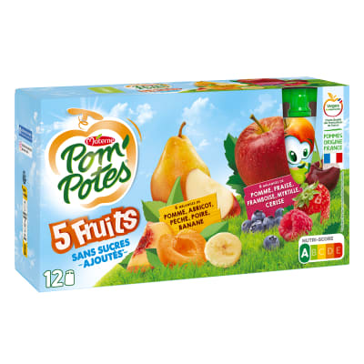 Pom’Potes® 5 Fruits ou Battle 2 Fruits