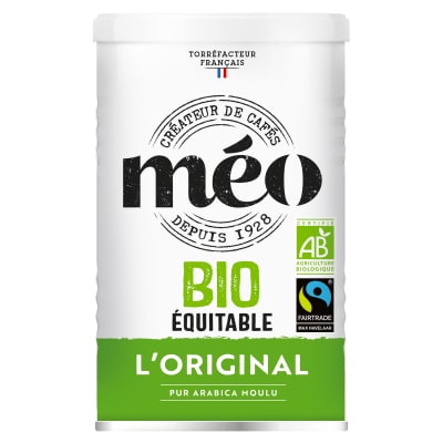 Méo – Café moulu 250g 0,60 € DE RÉDUCTION