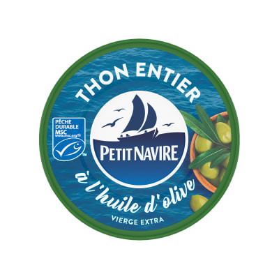 Petit Navire – Thon à l’huile d’olive vierge extra