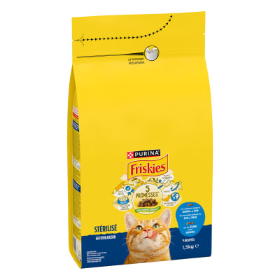 FRISKIES® – Croquettes pour chats stérilisés 1,5kg