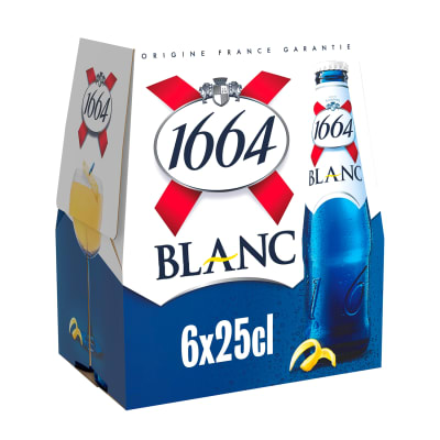 Pack de 1664 Blanc 6x25CL