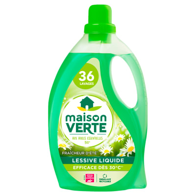 Bons de réduction gratuits Maison Verte – Lessive Fraîcheur d'été