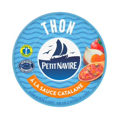 Petit Navire – Thons en sauce 0,30 € DE RÉDUCTION