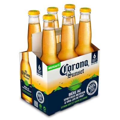 Corona Sunset – 6x33cL Corona au spiritueux mexicain 5,9% alc. 1,50 € DE RÉDUCTION