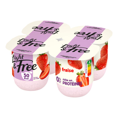 Danone Light & Free - 125gx4