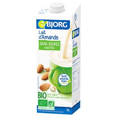 BJORG LAIT AMANDE SANS SUCRE BIO 1L