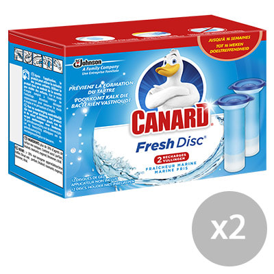 Canard Fresh Disc Flow 6 disques Contenu