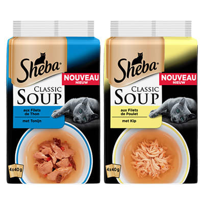 Sheba - Soupe Classic au thon - Nourriture pour Nourriture pour