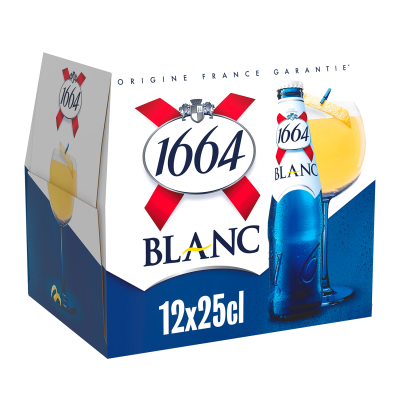 1664 Blanc 12x25cl