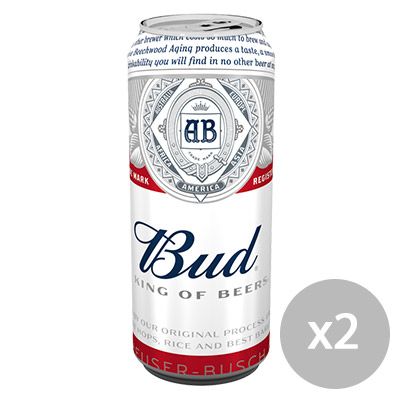 Bud – King of Beers* (50cl) 0,20 € DE RÉDUCTION