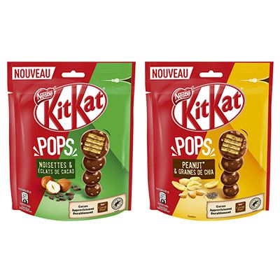 KITKAT – POPS 200g 0,40 € DE RÉDUCTION