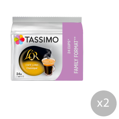 Tassimo - L’Or x16 ou x24 1 € DE RÉDUCTION
