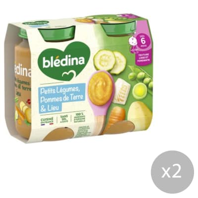 Blédina - Pots salés midi (HORS BIO) 4 58