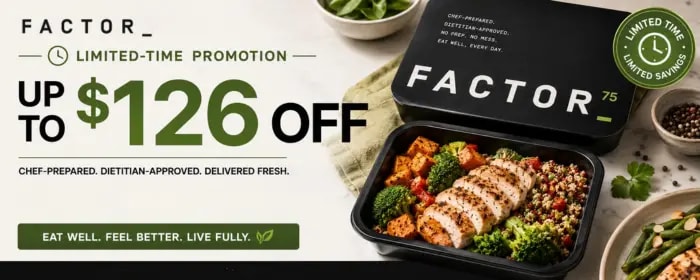 Factor75 Discount Code