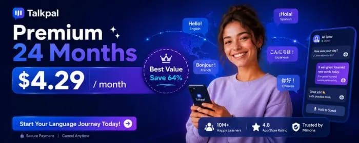 Talkpal.AI Promo Code
