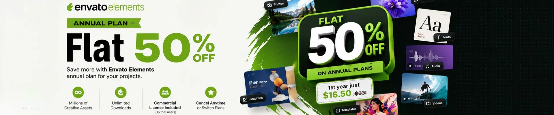 Envato Elements Deals