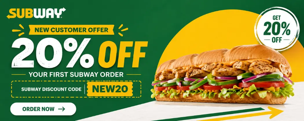 Subway Discount Code