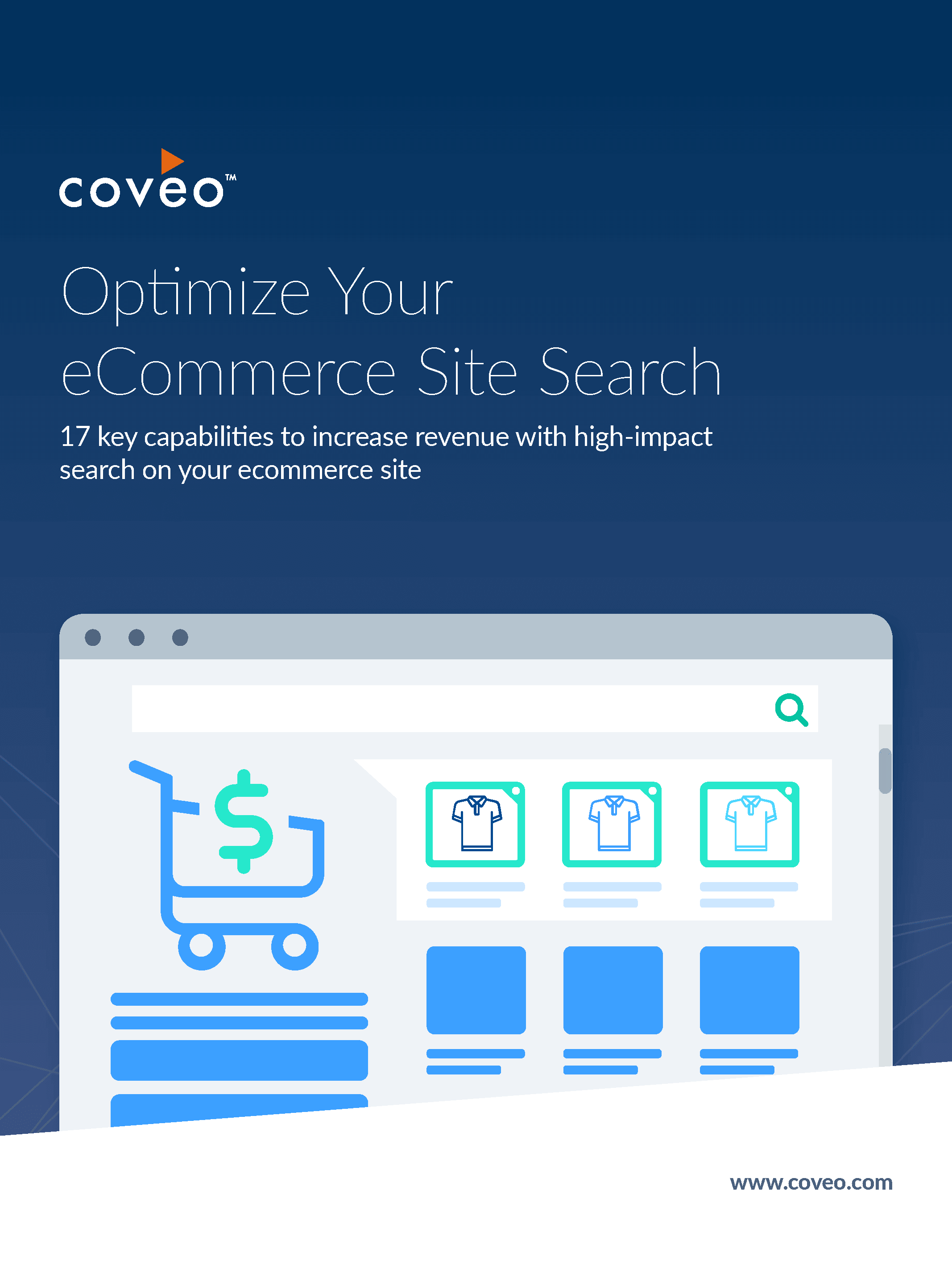 Optimize Your Ecommerce Site Search ebook cover