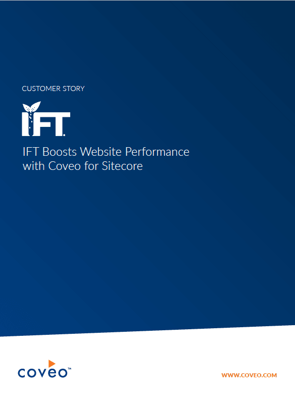IFT Boost Website performance with Coveo for Sitecore