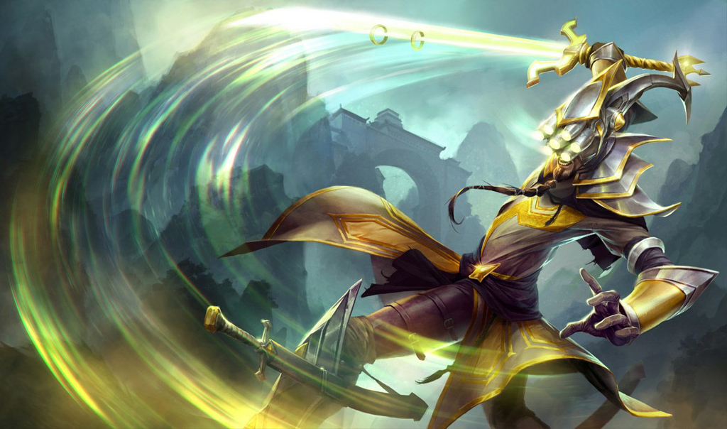 League of Legends startete 2009 mit 40 Champions, darunter Schwertkämpfer Master Yi.