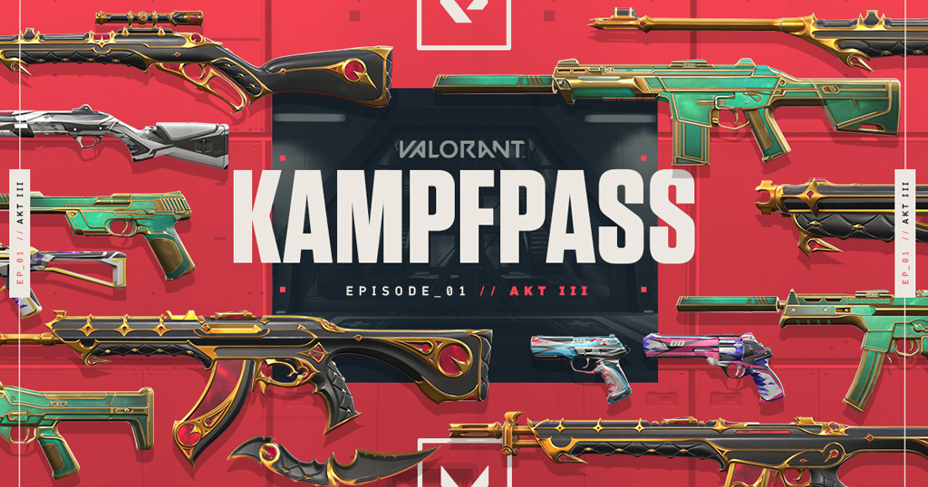 Jede Valorant-Saison darf ein Battlepass erworben werden, der feine Belohnungen verspricht.