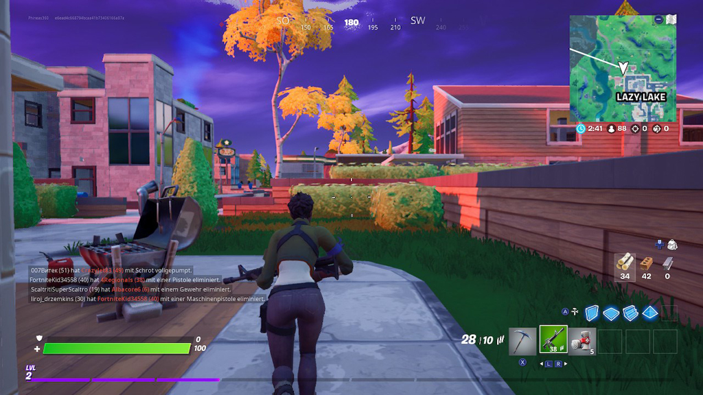 Bei Forntite Battle Royale geht's einer gegen alle