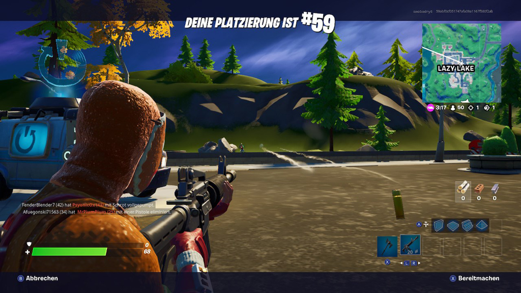 Wer stirbt, kann den Fortnite-Überlebenden beim Spielen zusehen