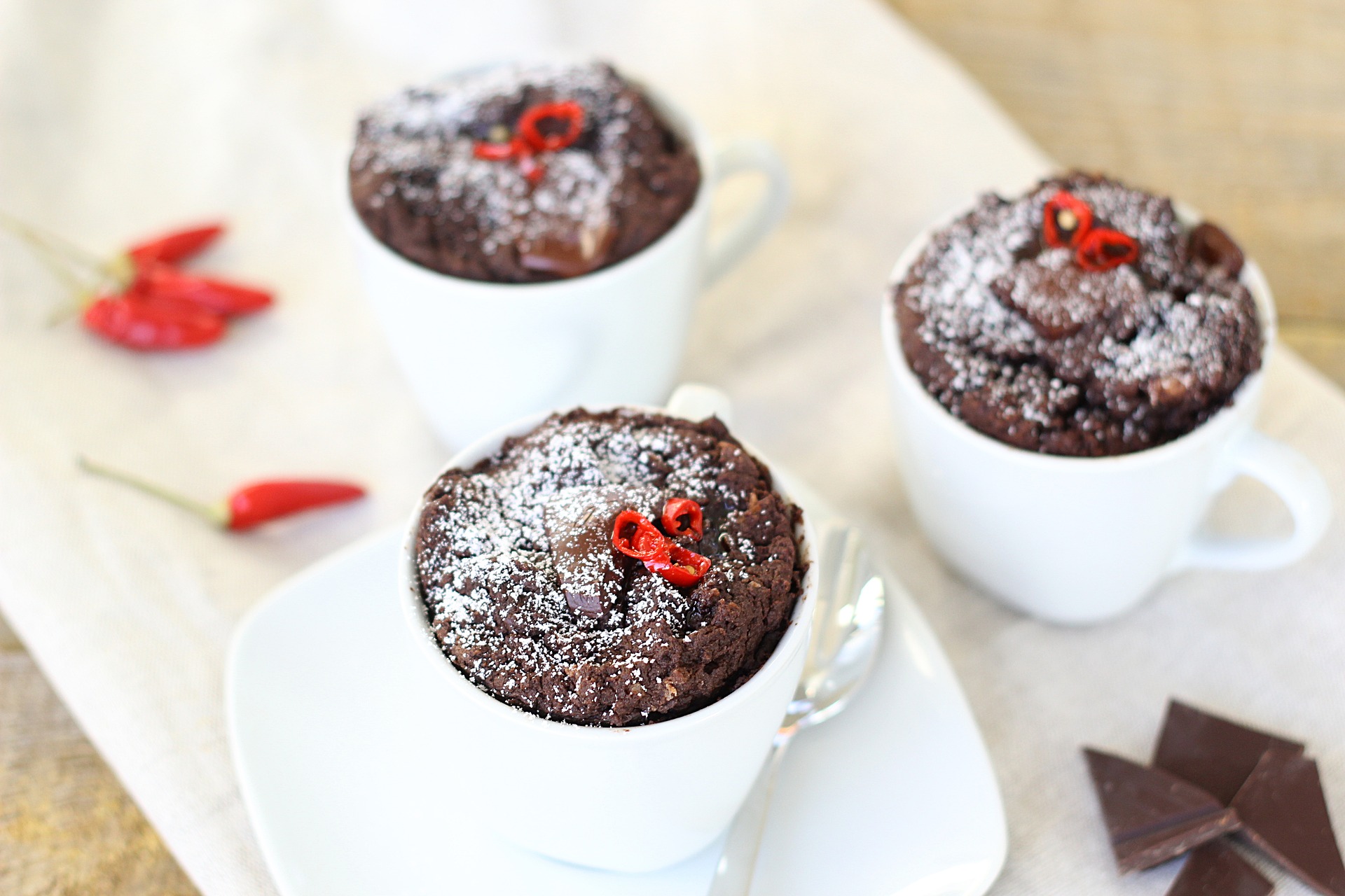 Schokokuchen mit chili