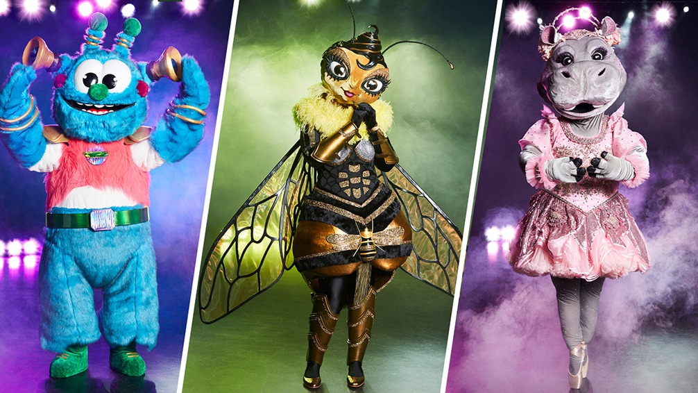 Das Alien, die Biene und das Nilpferd sind die ersten drei Masken, die ganz Deutschland bei "The Masked Singer" auf ProSieben ab Oktober vor das große Rätsel stellen: Welcher Star verbirgt sich unter der Maske? | Spiele.de