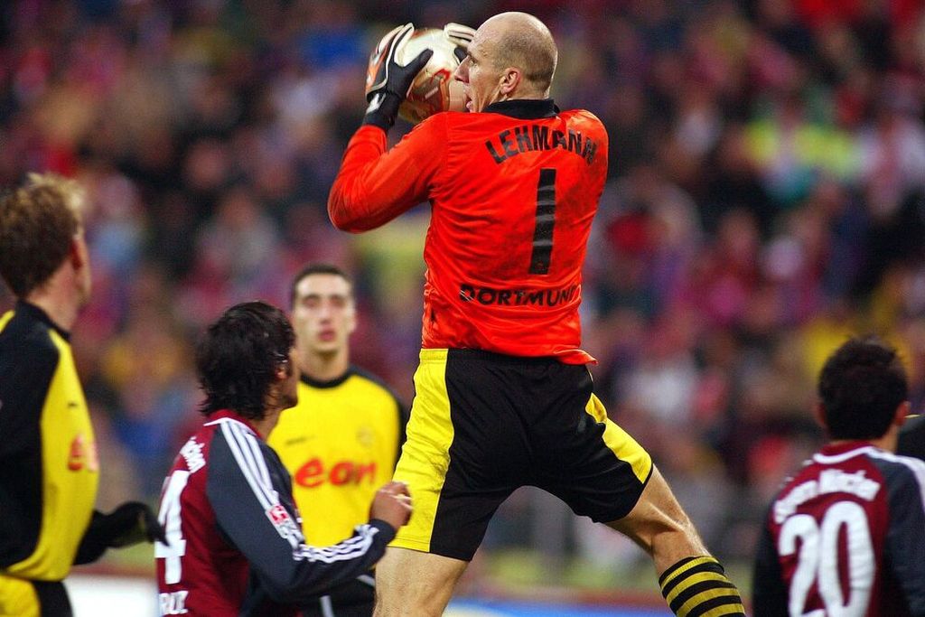 Jan Koller als Torwart