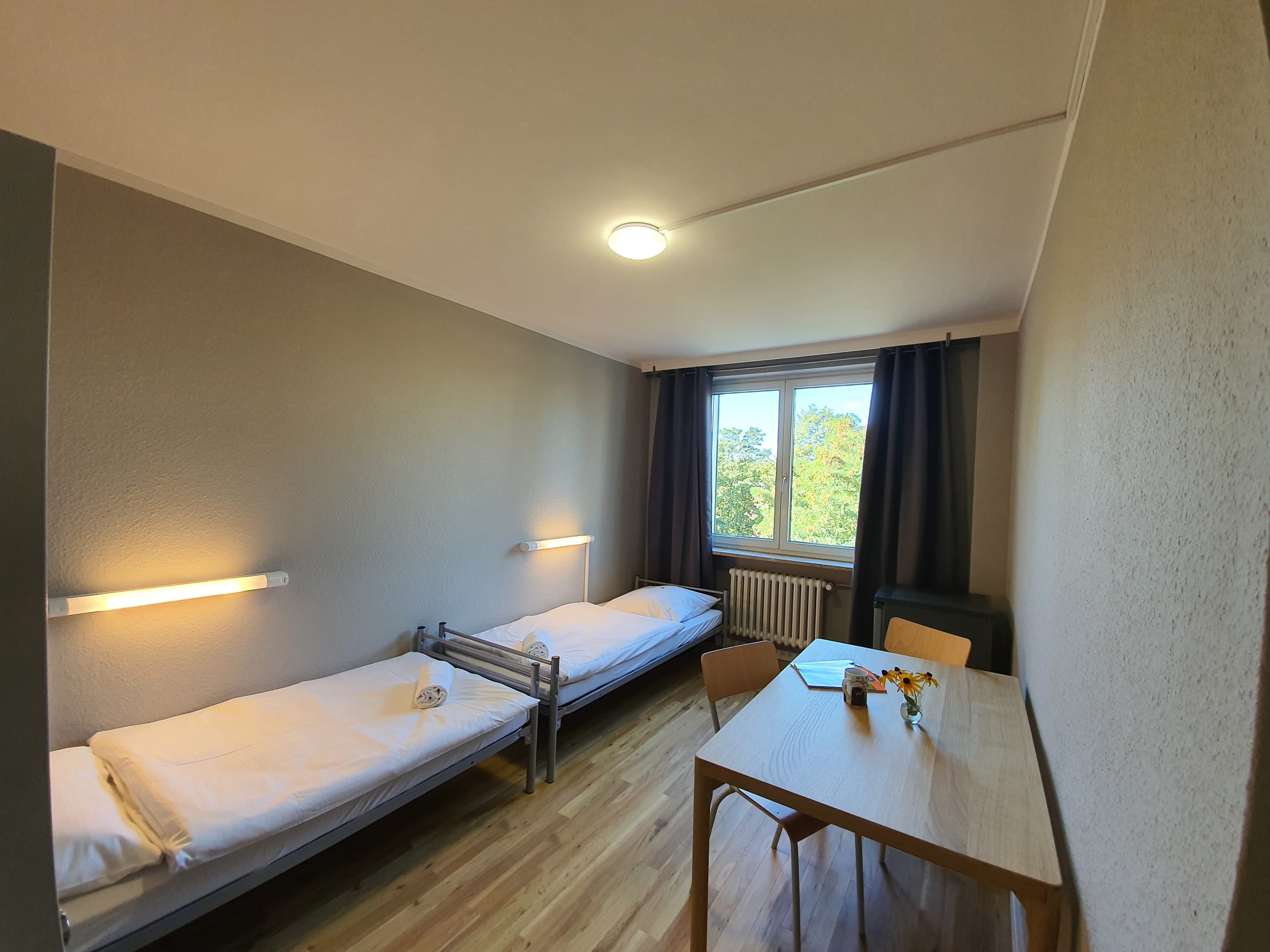 Zweibettzimmer mit Gemeinschaftsbad accommodation