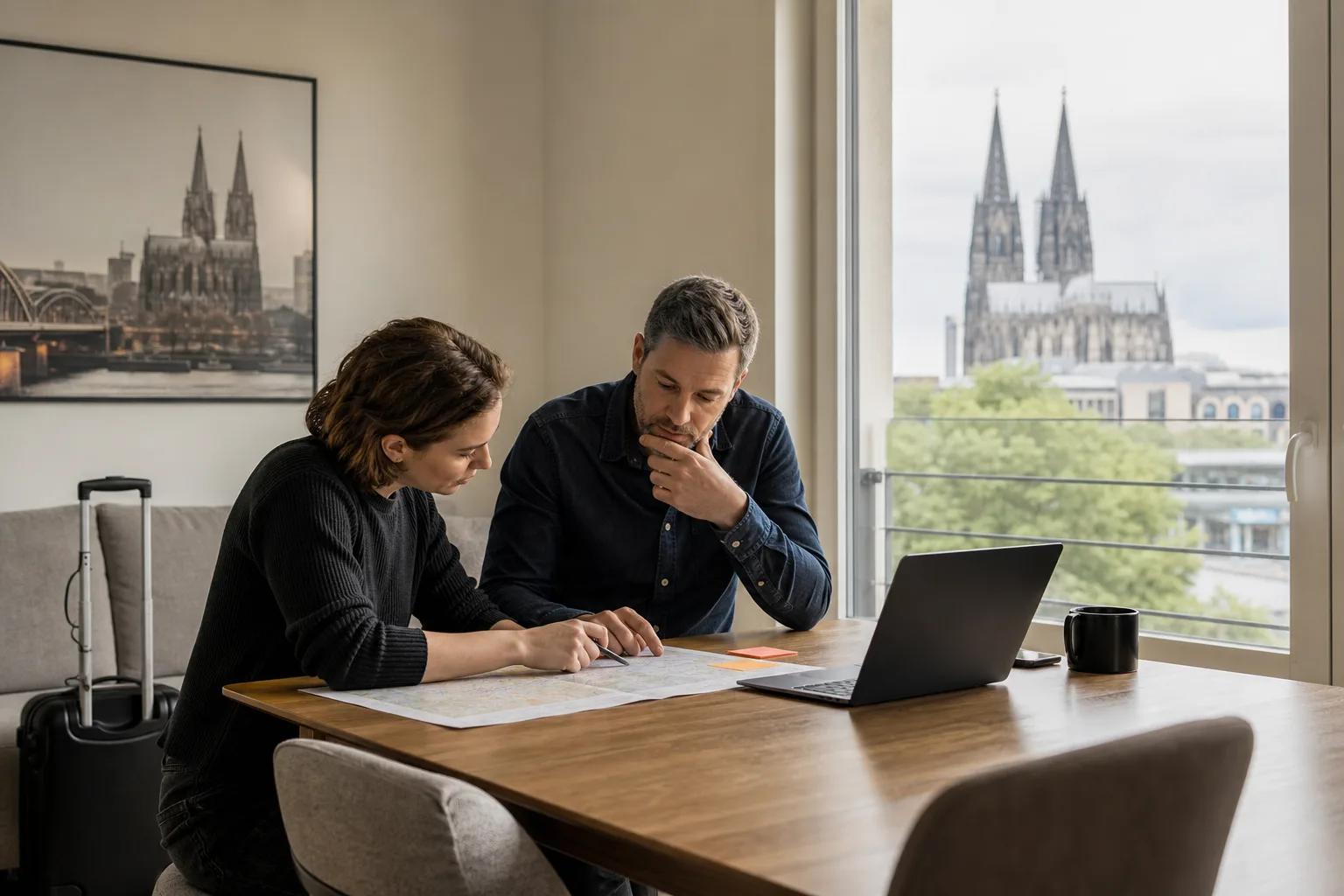 Wohnen auf Zeit in Köln für Messe- und Veranstaltungsteams: So organisiert man längere Einsätze effizient